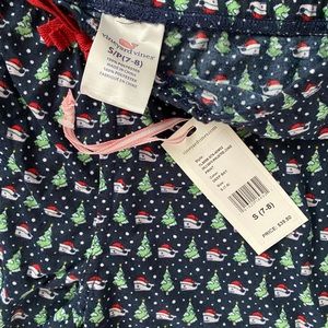 Vineyard Vines girls pajama pant holiday Christmas